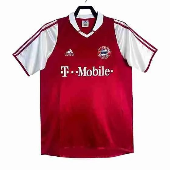 Retro Bayern Munich Home Jersey 2003/04 - Jerseydex